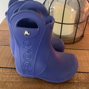 Crocs rain boots